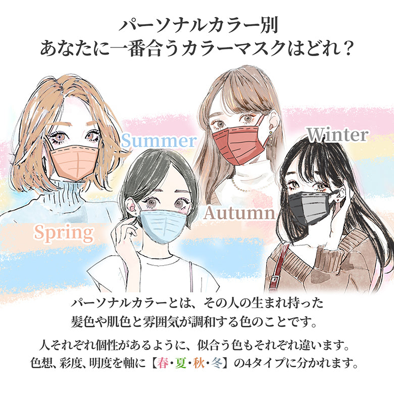プリーツ 血色マスク 51枚入り