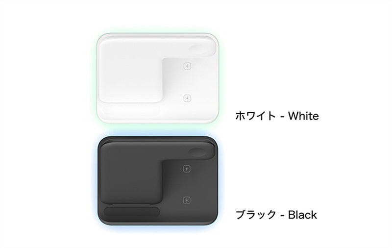 ワイヤレス充電器 3in1 15W 充電スタンド