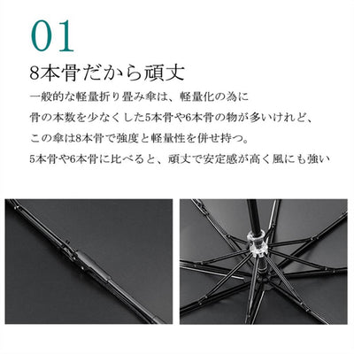 晴雨兼用折りたたみ傘