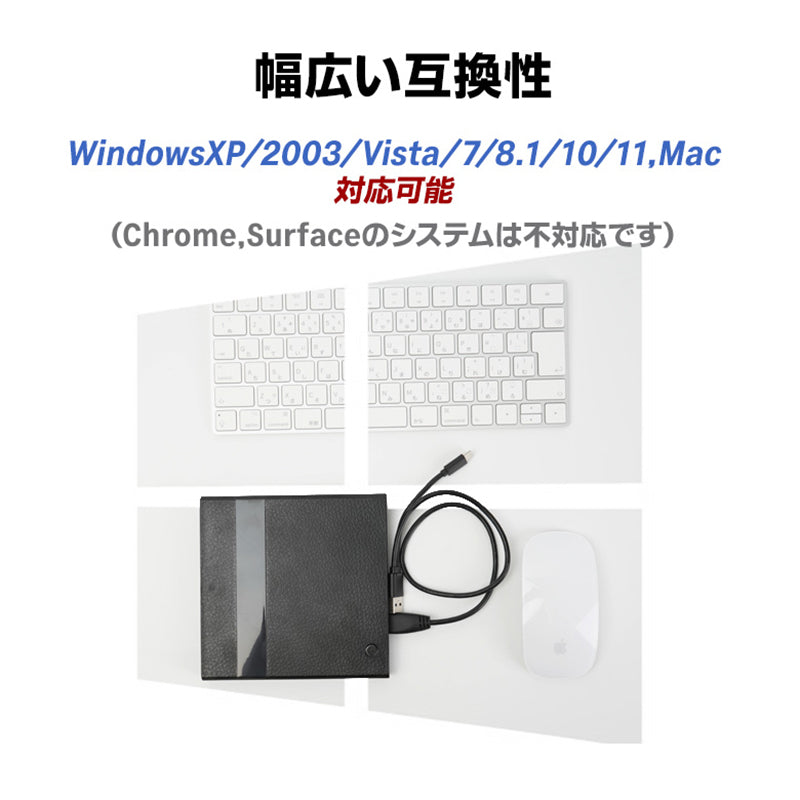 外付け CD/DVDドライブ