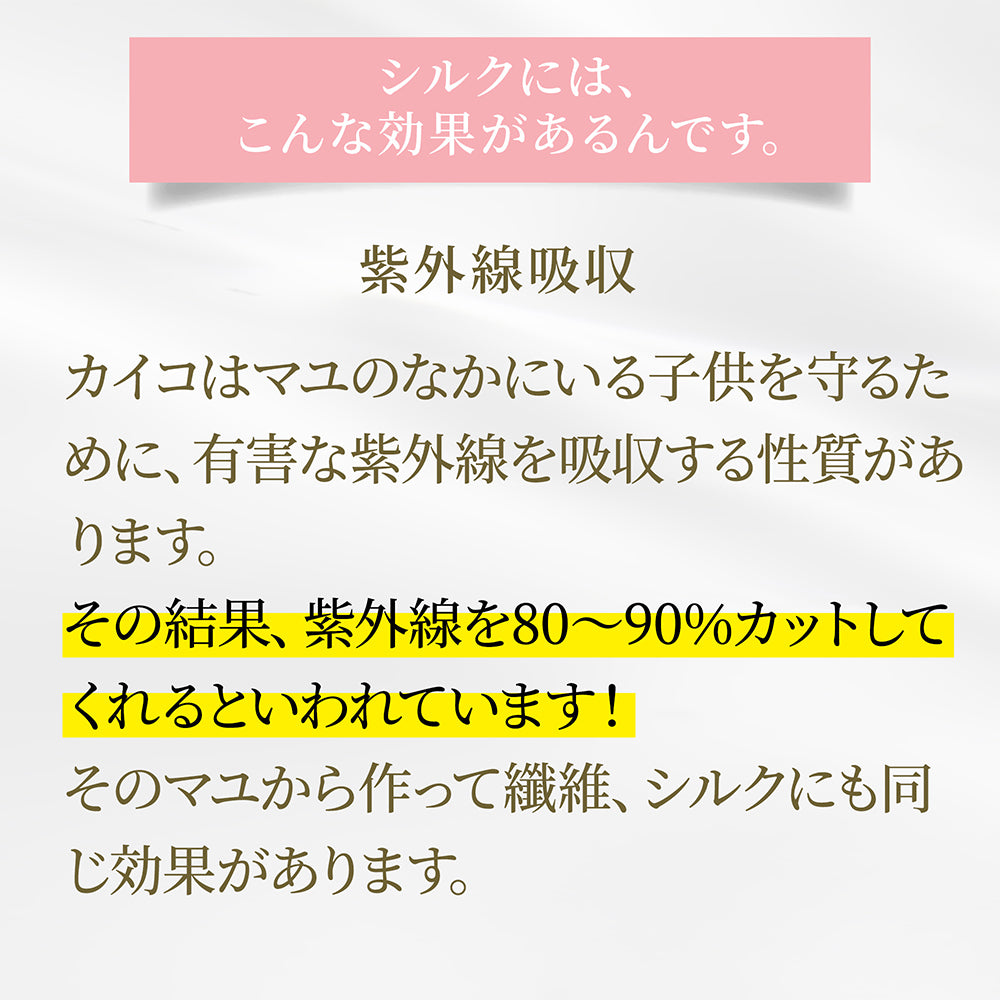 シルク100％マスク